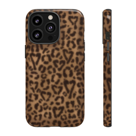 Leopard Heart Case