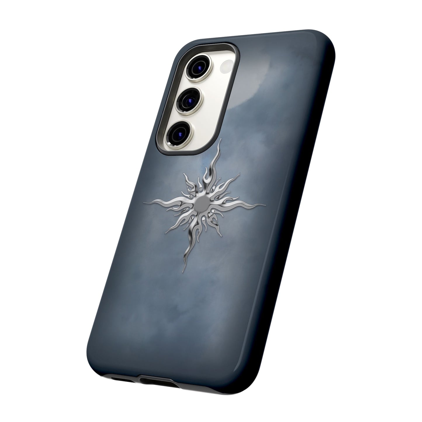 Silver Sun Phone Case