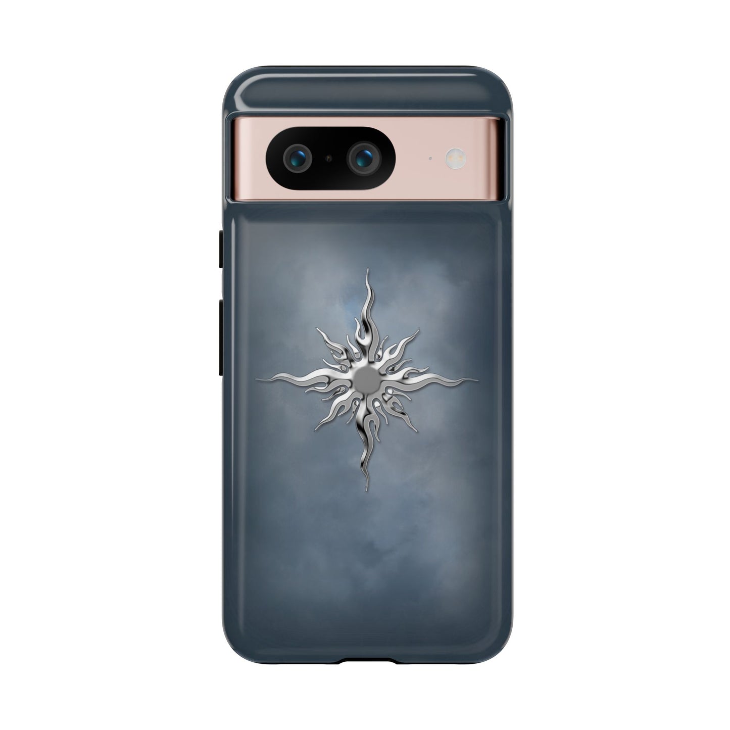 Silver Sun Phone Case