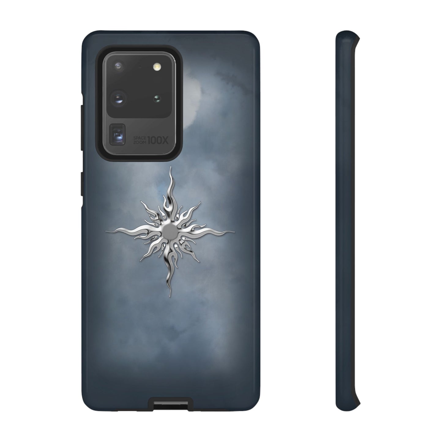 Silver Sun Phone Case