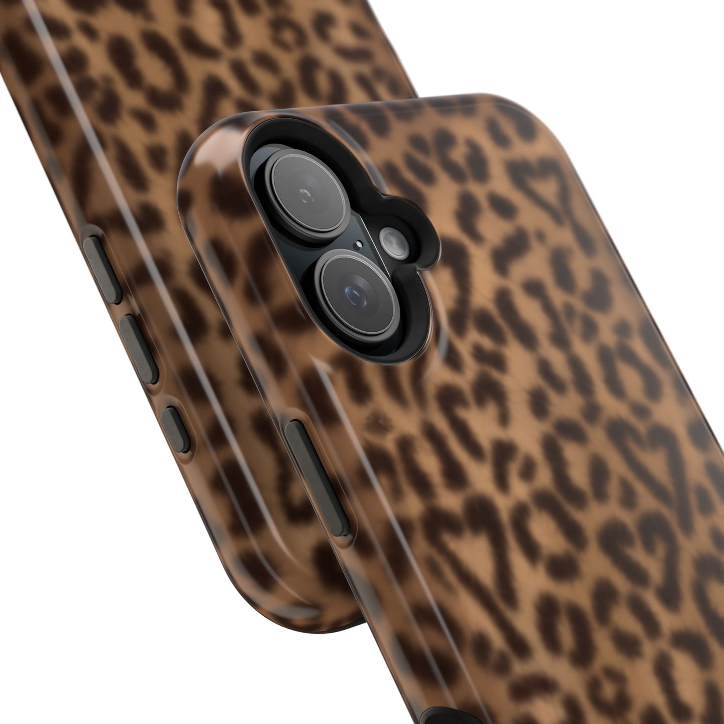 Leopard Hearts MagSafe Phone Case