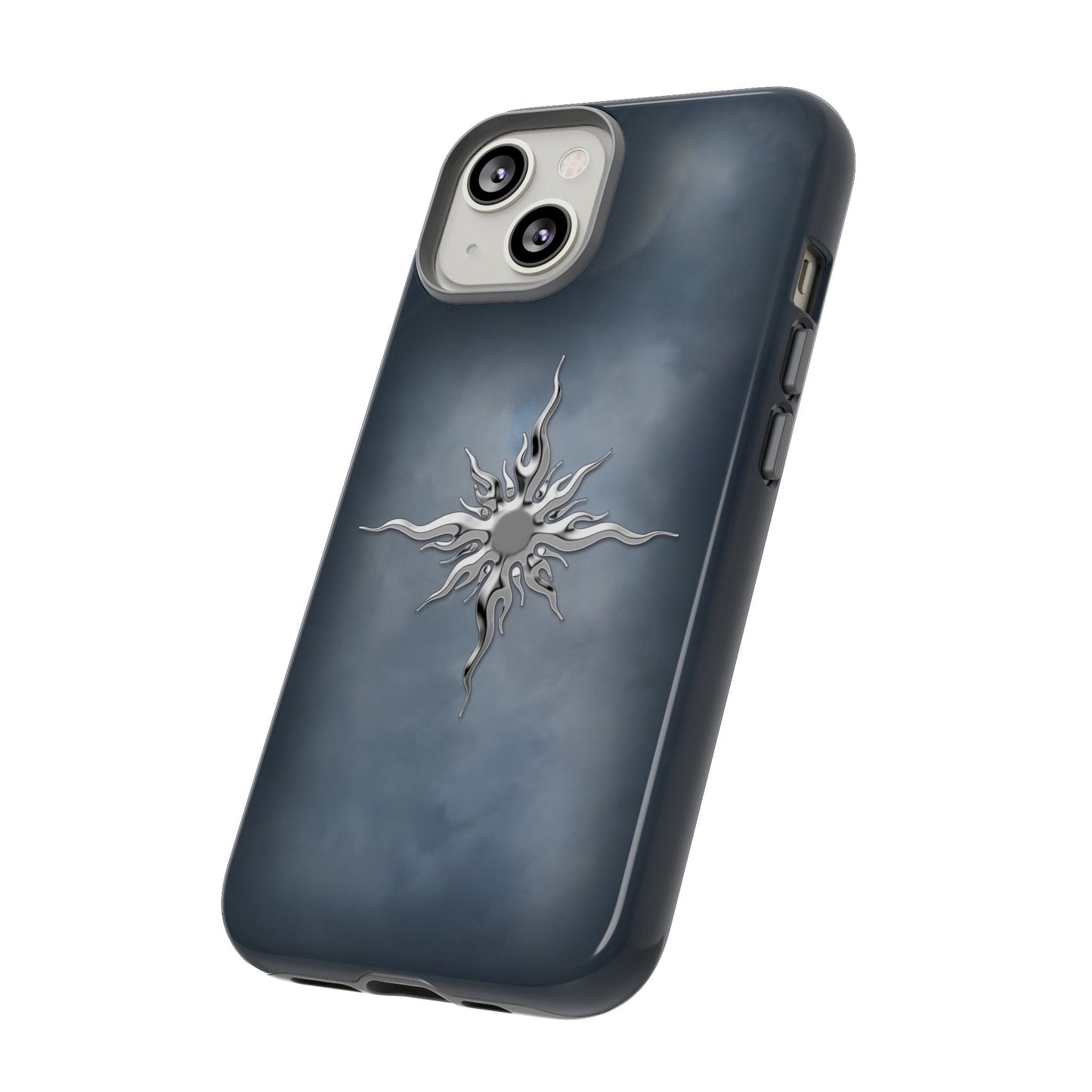 Silver Sun Phone Case