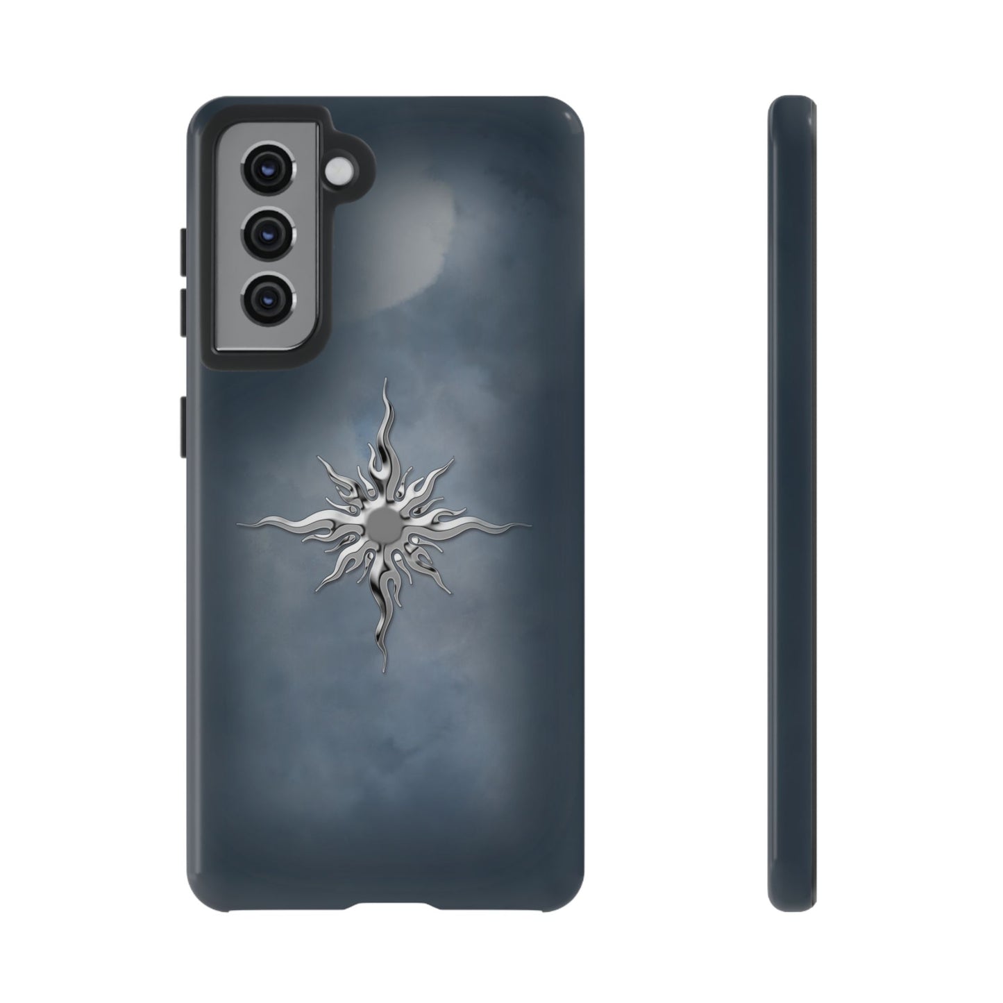 Silver Sun Phone Case