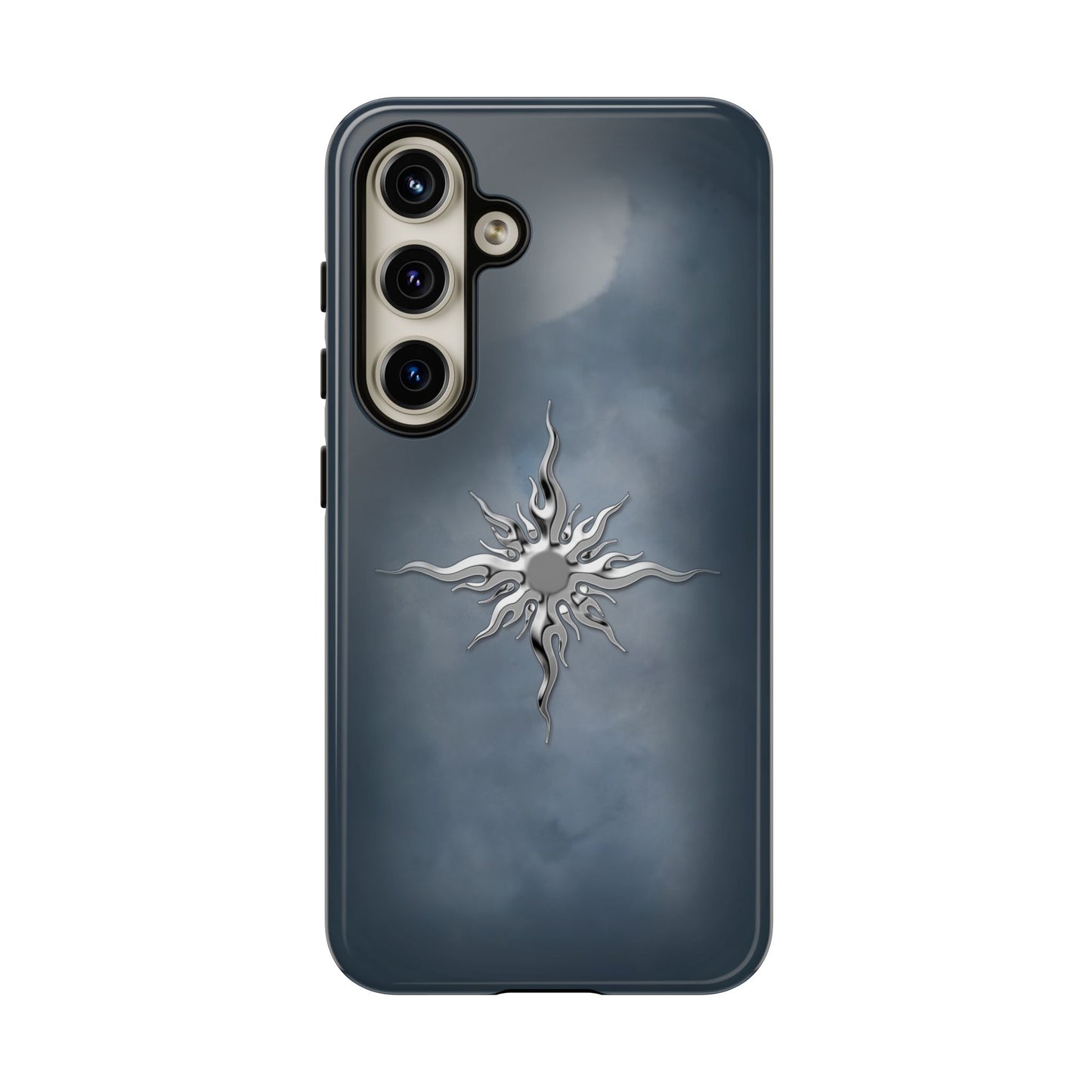 Silver Sun Phone Case