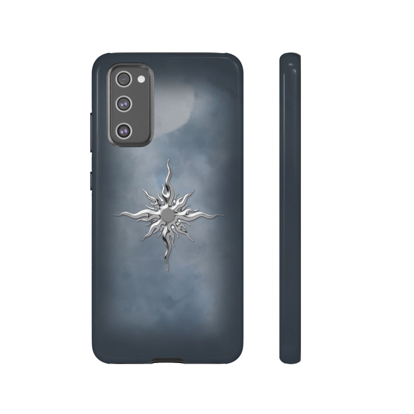 Silver Sun Phone Case