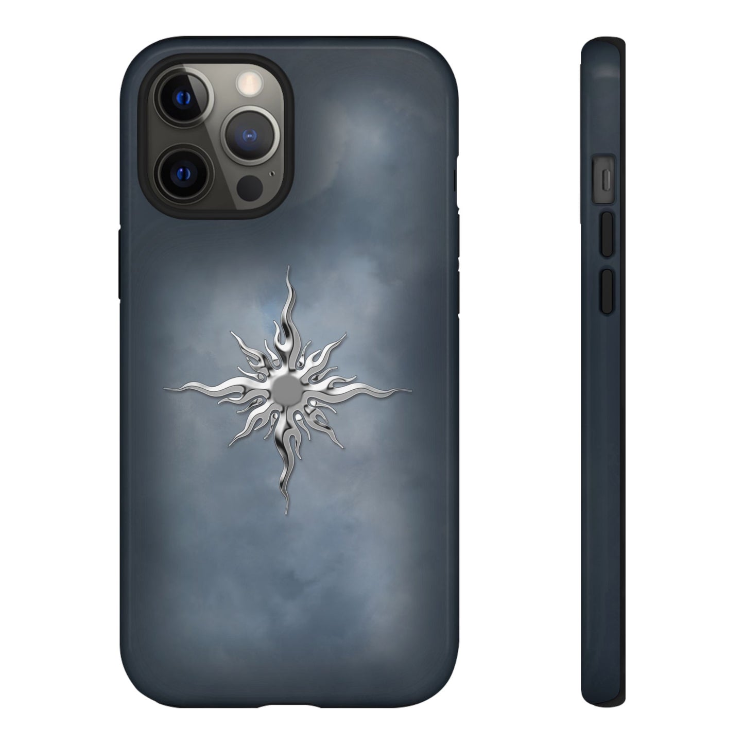 Silver Sun Phone Case