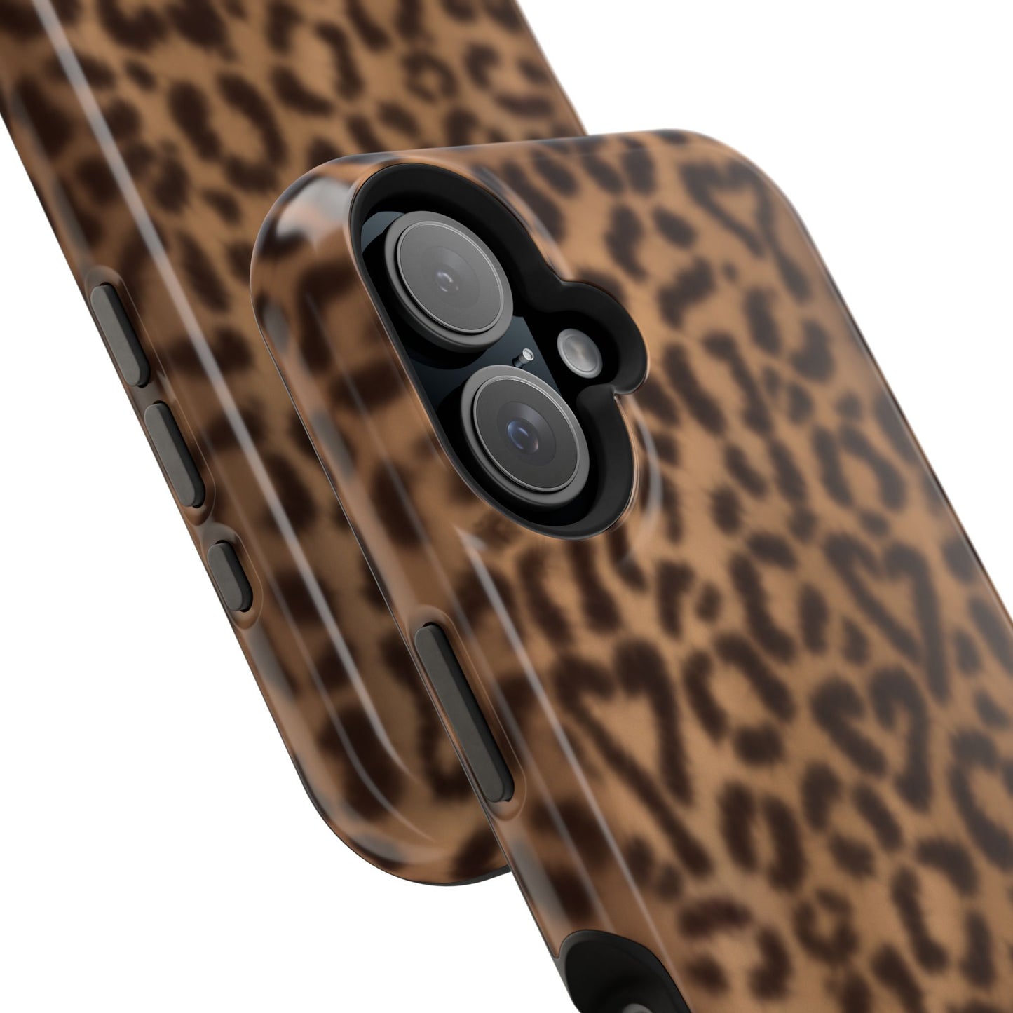 Leopard Hearts MagSafe Phone Case