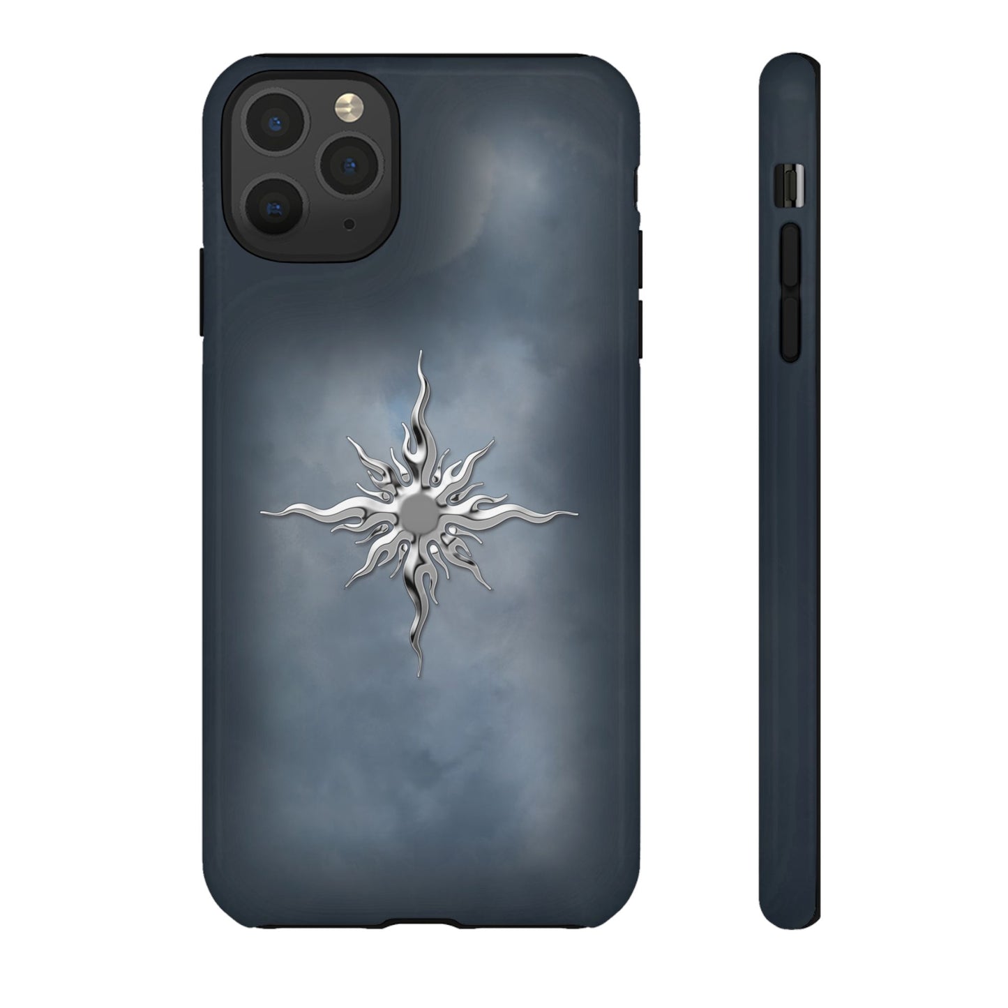 Silver Sun Phone Case