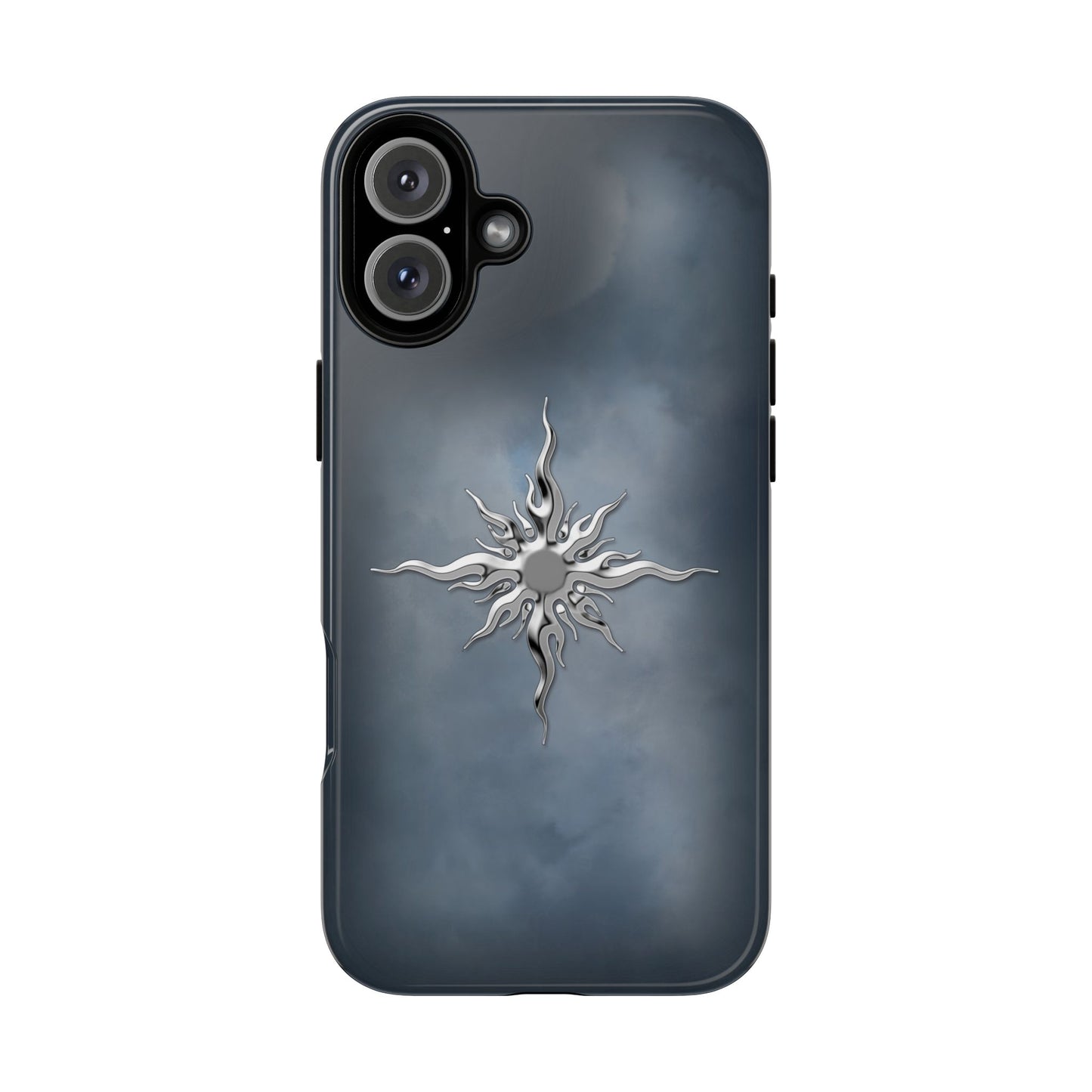 Silver Sun Phone Case