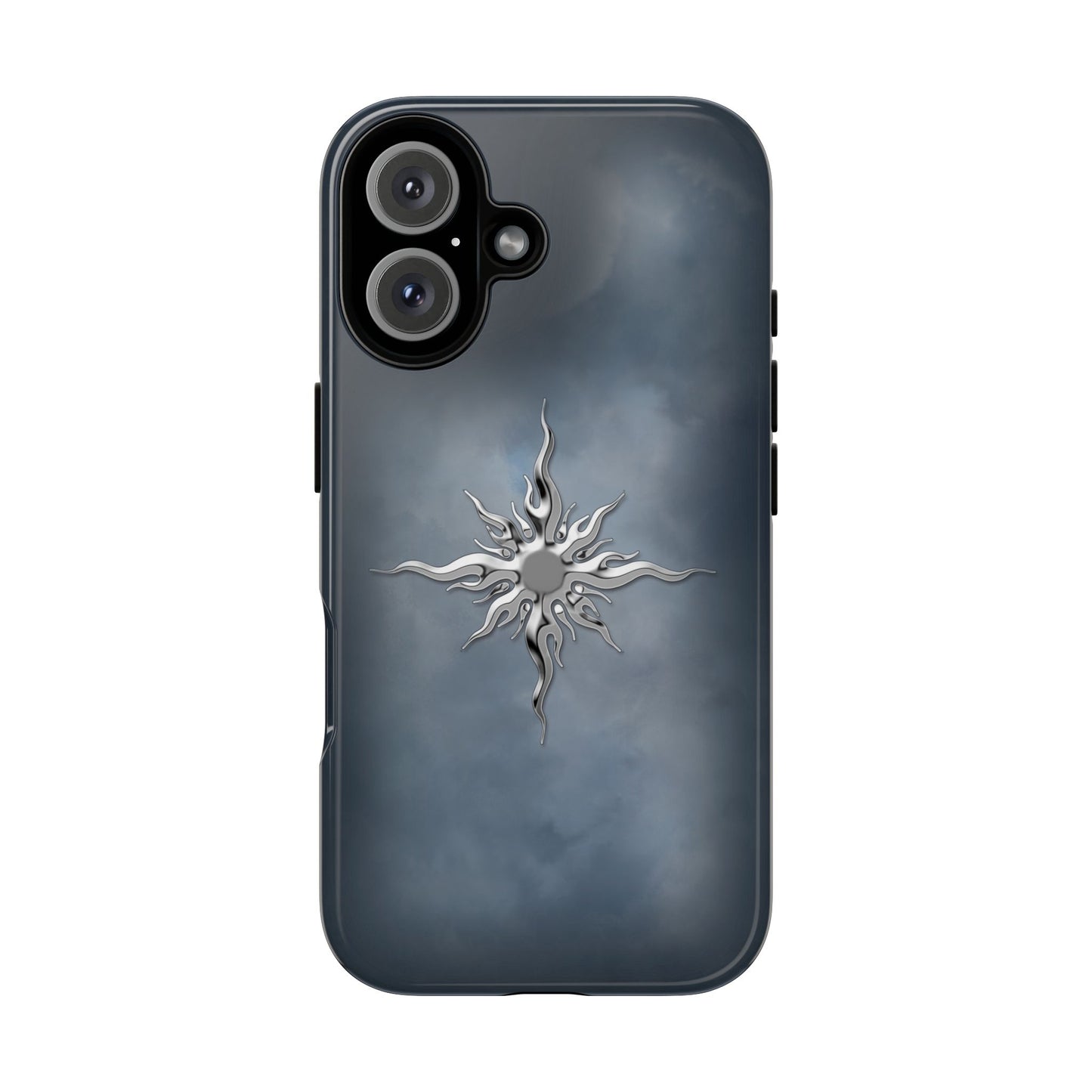 Silver Sun Phone Case