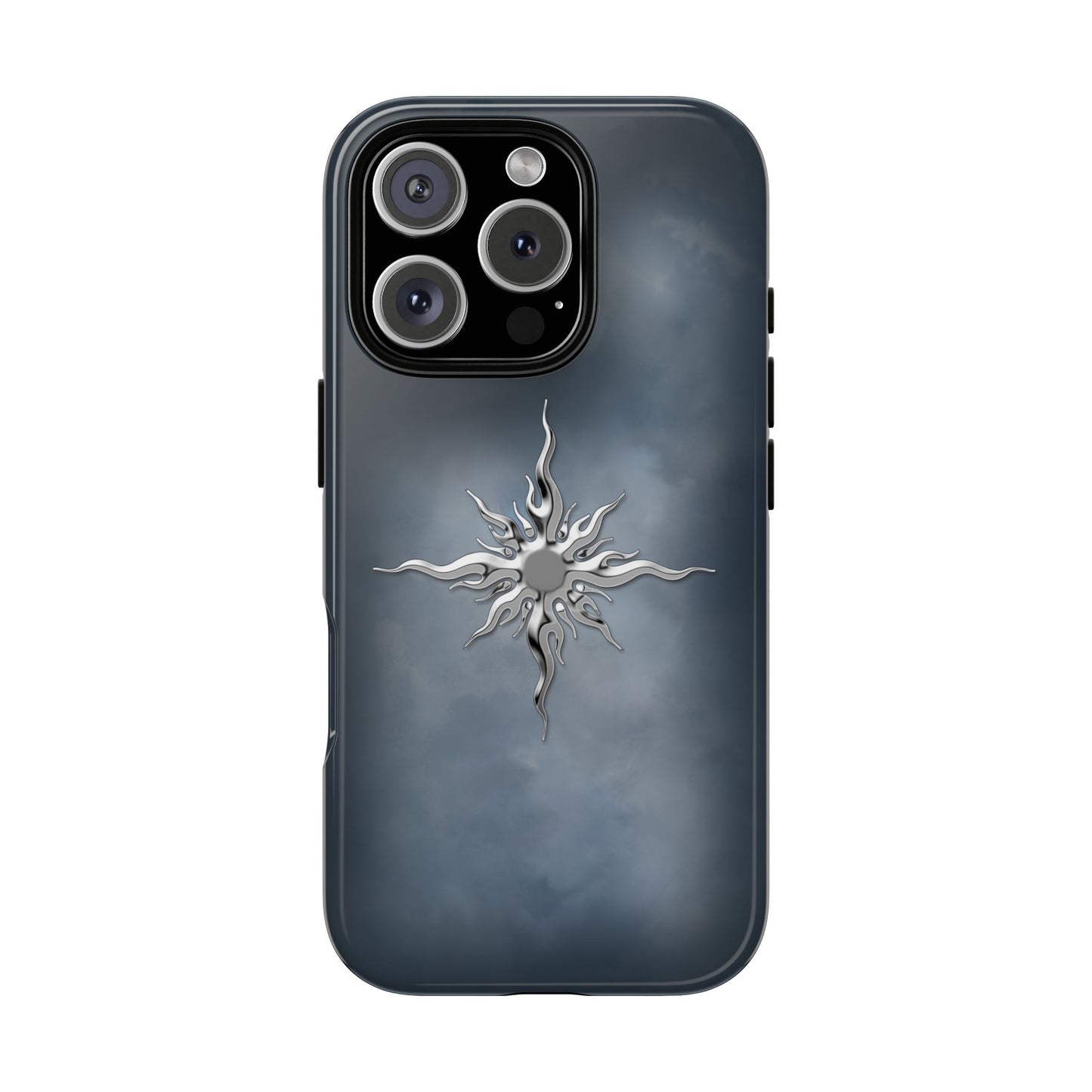 Silver Sun Phone Case