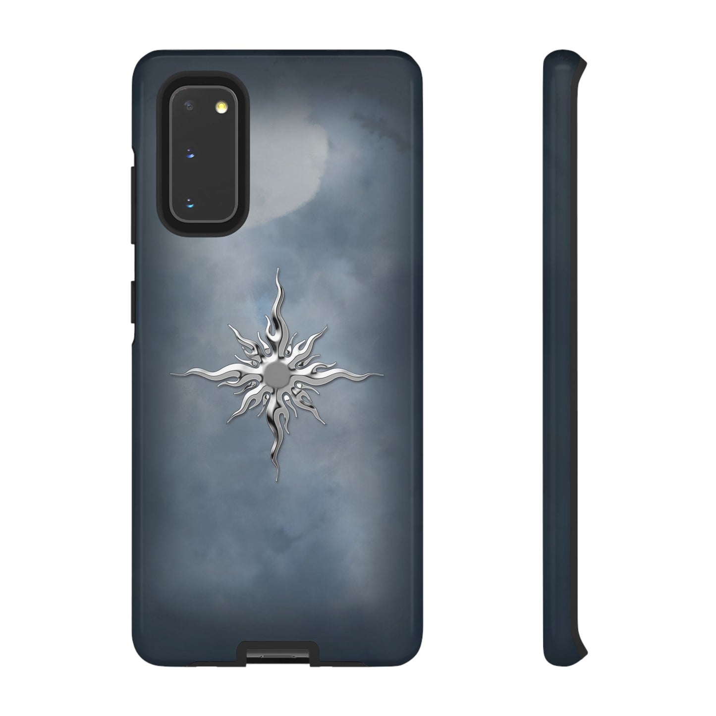 Silver Sun Phone Case