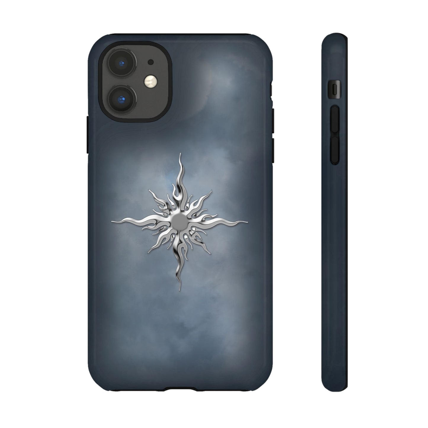 Silver Sun Phone Case