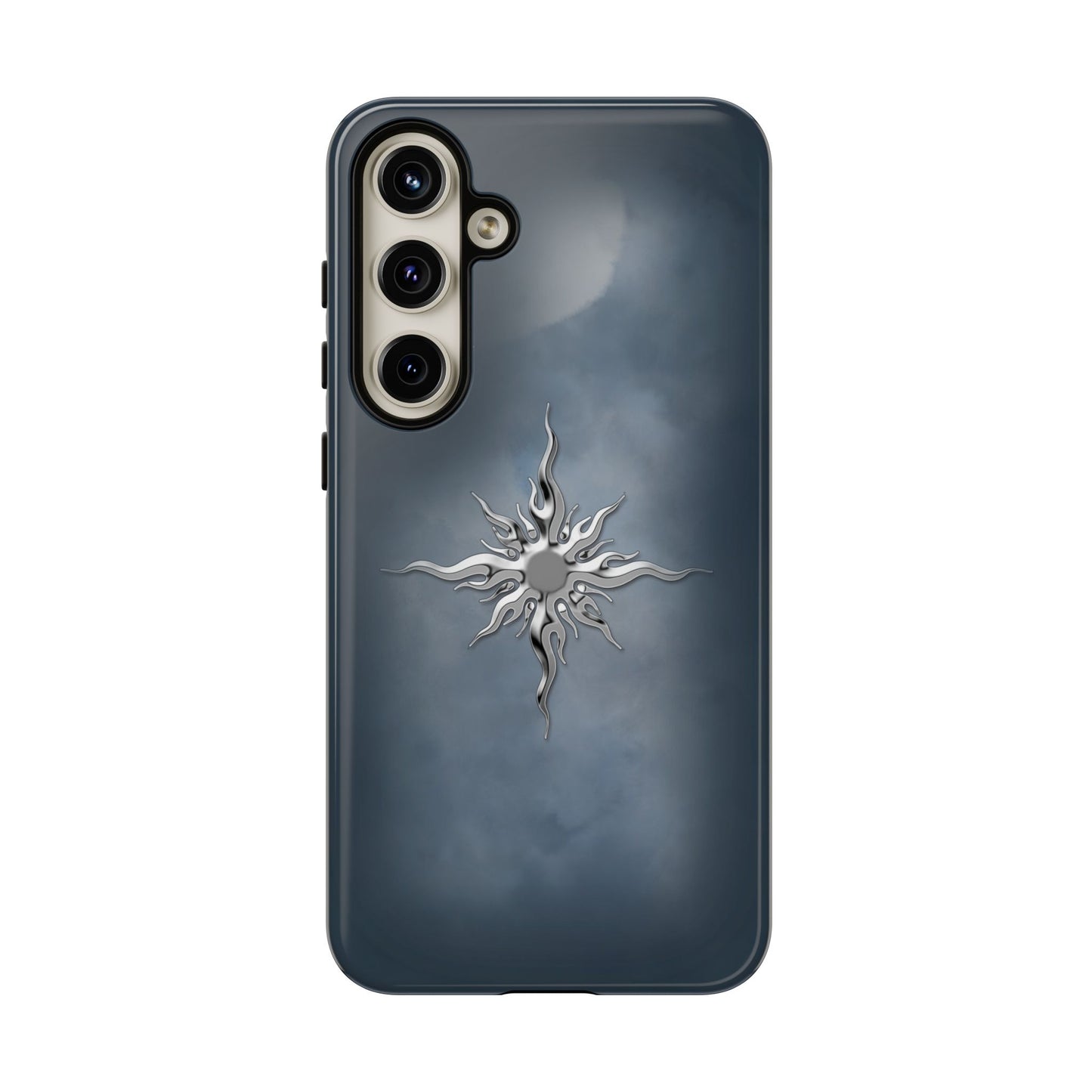 Silver Sun Phone Case