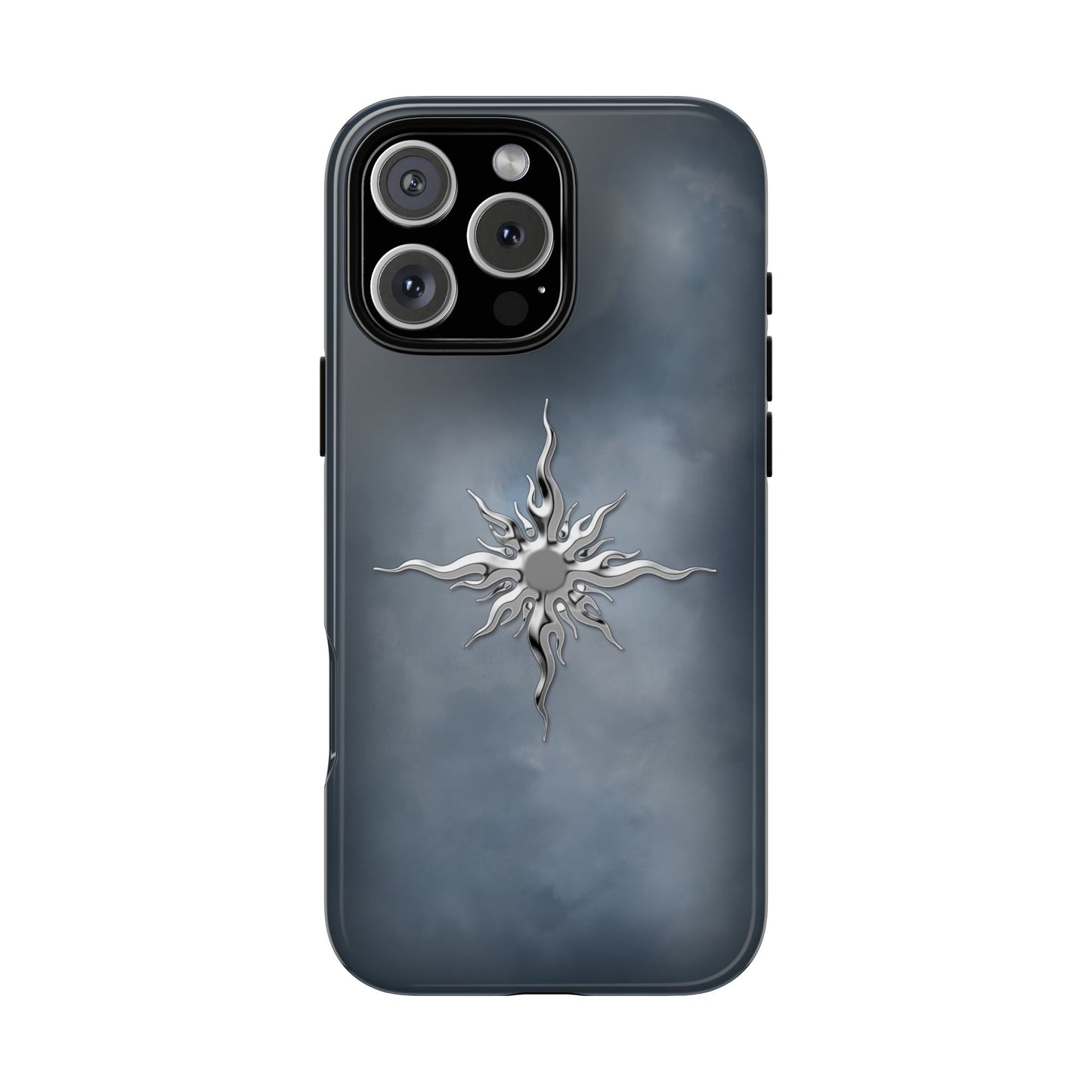 Silver Sun Phone Case